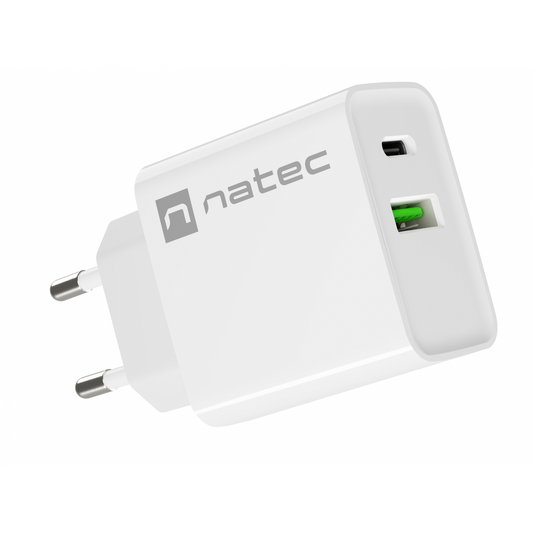 Natec Ribera NUC-2061 USB-C / USB-A 20W
