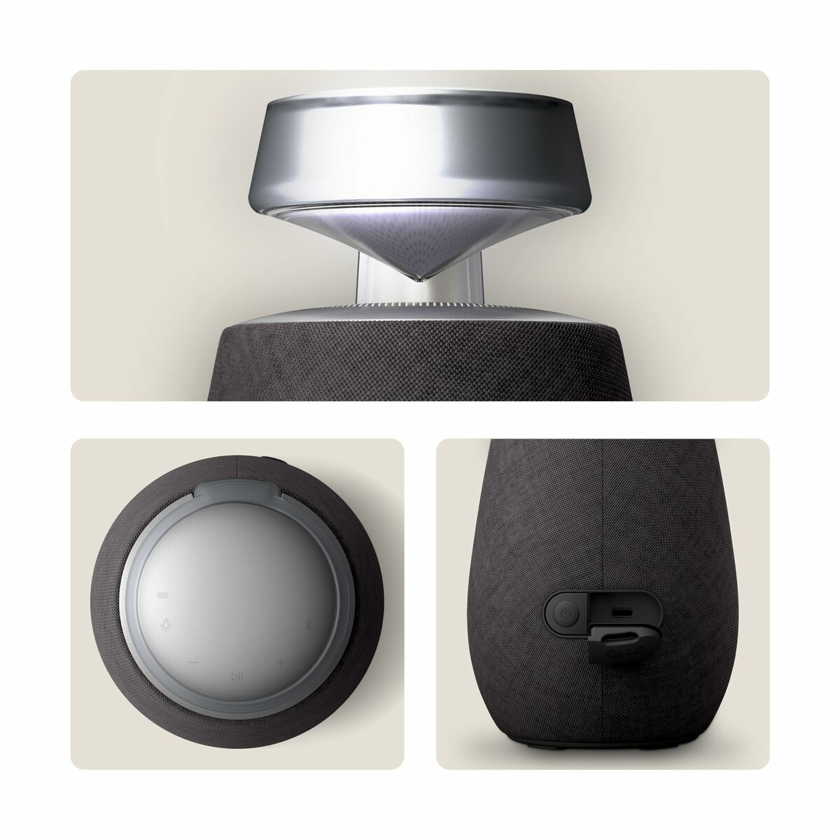 Portable Bluetooth Speakers LG XG2TBK Black 5 W